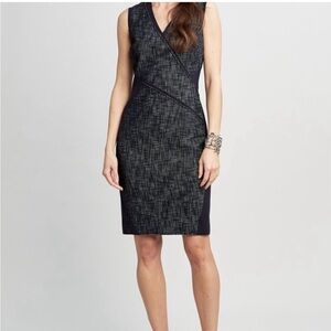 Elie Tahari Tweed Midi Dress size 0